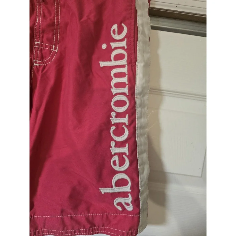 Abercrombie Kids‎ Size L Pink  ,Tie Front Board Shorts Surf Swim Trunks